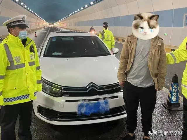 嚴(yán)查酒駕，武漢東湖高新區(qū)交警一晚逮住9位“醉貓”