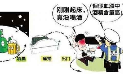 酒精揮發(fā)慢隔夜別開車 平昌一司機(jī)因“隔夜酒”被查